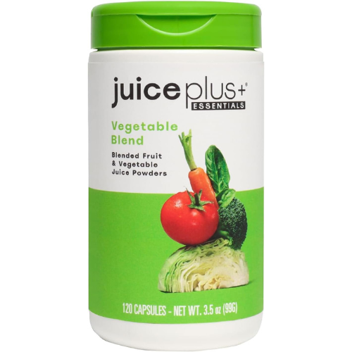 JuicePlus+ Vegetable Blend Capsules – Plant-Based Whole Food Supplement (60 Servings)